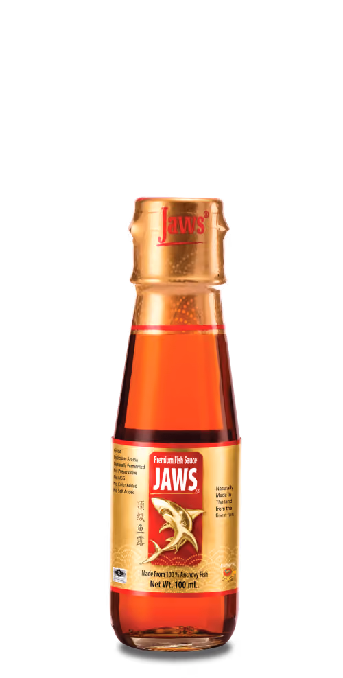 JAWS Premium Fish Sauce 100 ml | Rungroj Fish Sauce Co., Ltd.