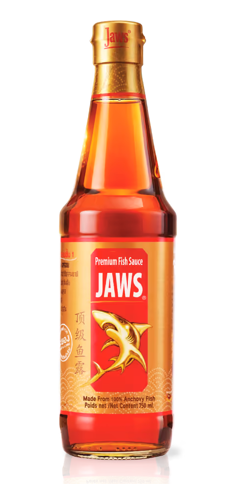 JAWS Premium Fish Sauce 750 ml | Rungroj Fish Sauce Co., Ltd.