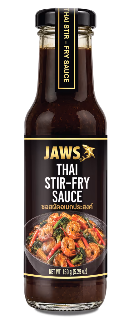 จอว์ส ซอสผัด 150 กรัม | น้ำปลารุ่งโรจน์ จำกัด