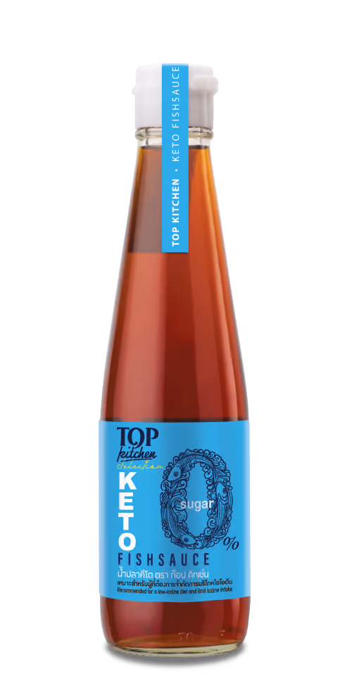 Top Kitchen Keto Fish Sauce 300 ml | Rungroj Fish Sauce Co., Ltd.