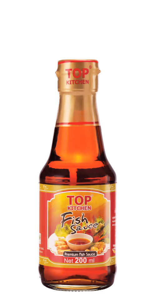 Top Kitchen Fish Sauce 200 ml | Rungroj Fish Sauce Co., Ltd.
